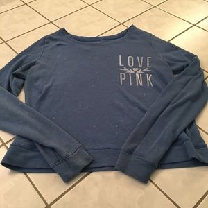Pink gently Worn Size Small oversized sweatshirt
